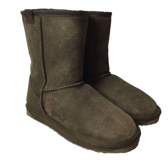 EMU Australia Stinger Brown Boots Size W8 - Picture 1 of 9